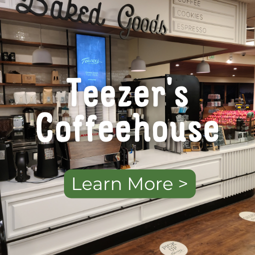 Teezer's Coffehouse inside Island Market