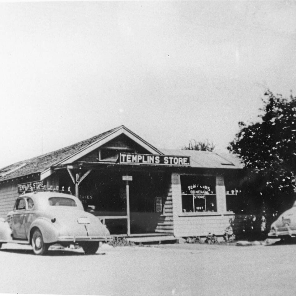 Templins Store in the 1940's